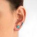 Moon star earring, moon and star jewelry.