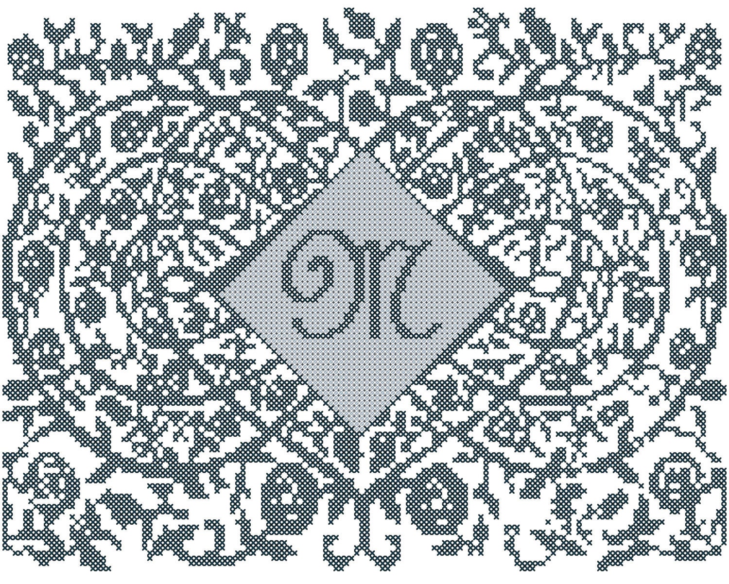 Cross Stitch Monogram