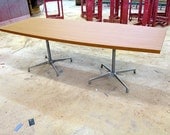 Amazing Herman Miller Style Large Dining / Office Table