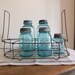 Metal Wire Carrier Canning Jars Milk Bottles