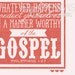 Philippians 1:27 8x10 Print