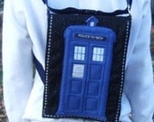 Tardis Fan Cross-Body and Backpack in One Bag Doctor Who