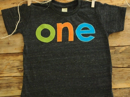 Lime green orange and blue Birthday Tee Organic Blend Colorful Birthday Shirt first birthday etc customize