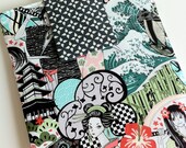 iPad case, iPad sleeve, iPad bag, Japanese Anime iPad cover by Tomodachi Kitty (Ready to Ship) SALE