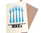 Military Greeting Card - MRE