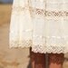 Bridal Shower Dresses Crochet Of The Shoulder Wedding Dress Bridal Vintage Dress - Ivy
