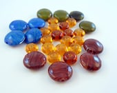 Lampwork Bead Set  - "Earth Colors'