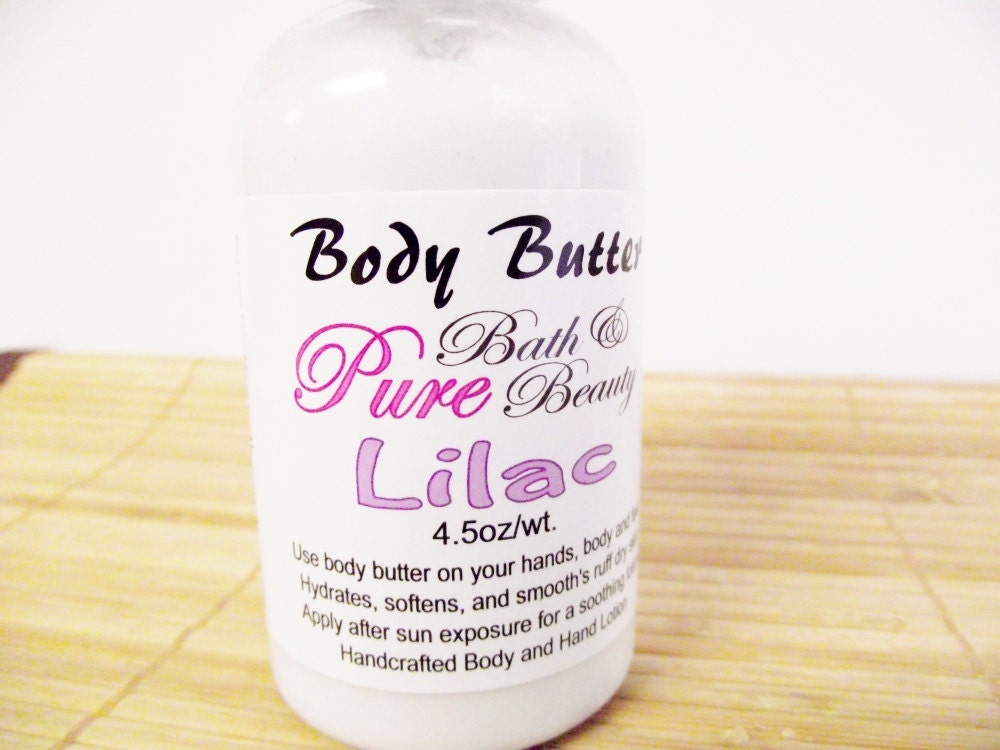 Lilac Hand Body Lotion Rich Creamy Body Butter
