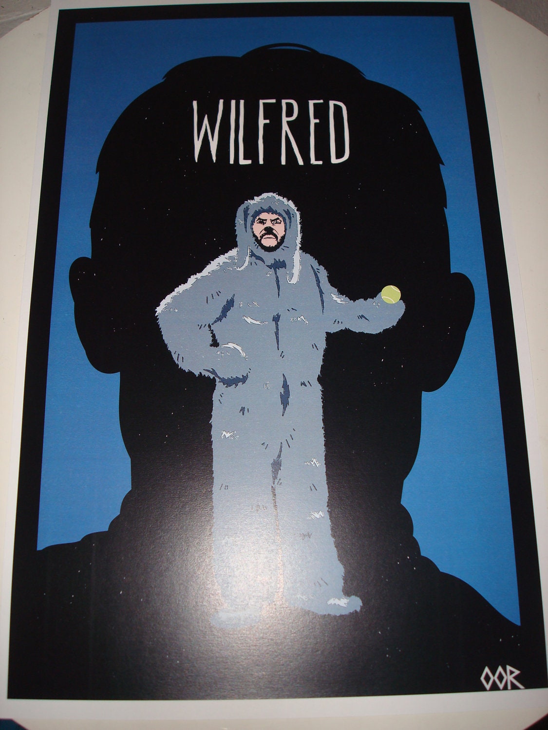 Wilfred poster print