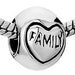 FAMILY Silver Plated Spacer Beads Fit European Style Charm Bracelet