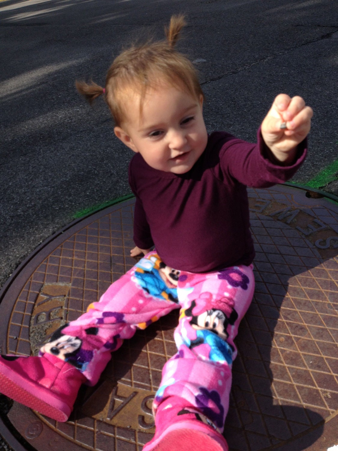 Minnie Mouse Fleece Longies