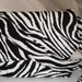 Zebra Messenger crossbody bag with adjustable strap