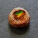 Fire Opal or Mexican Cantara Opal, a dainty delight wrapped in its pretty apricot colored matrix
