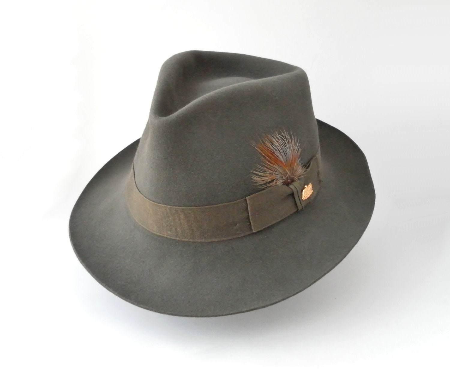 Vintage Stetson Fedora Hat "The Sovereign" Chatham Unisex