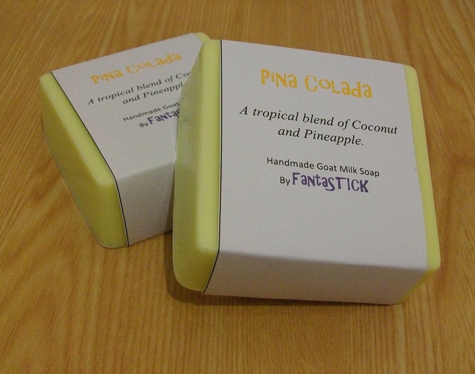 Pina Colada Goat's Milk Soap