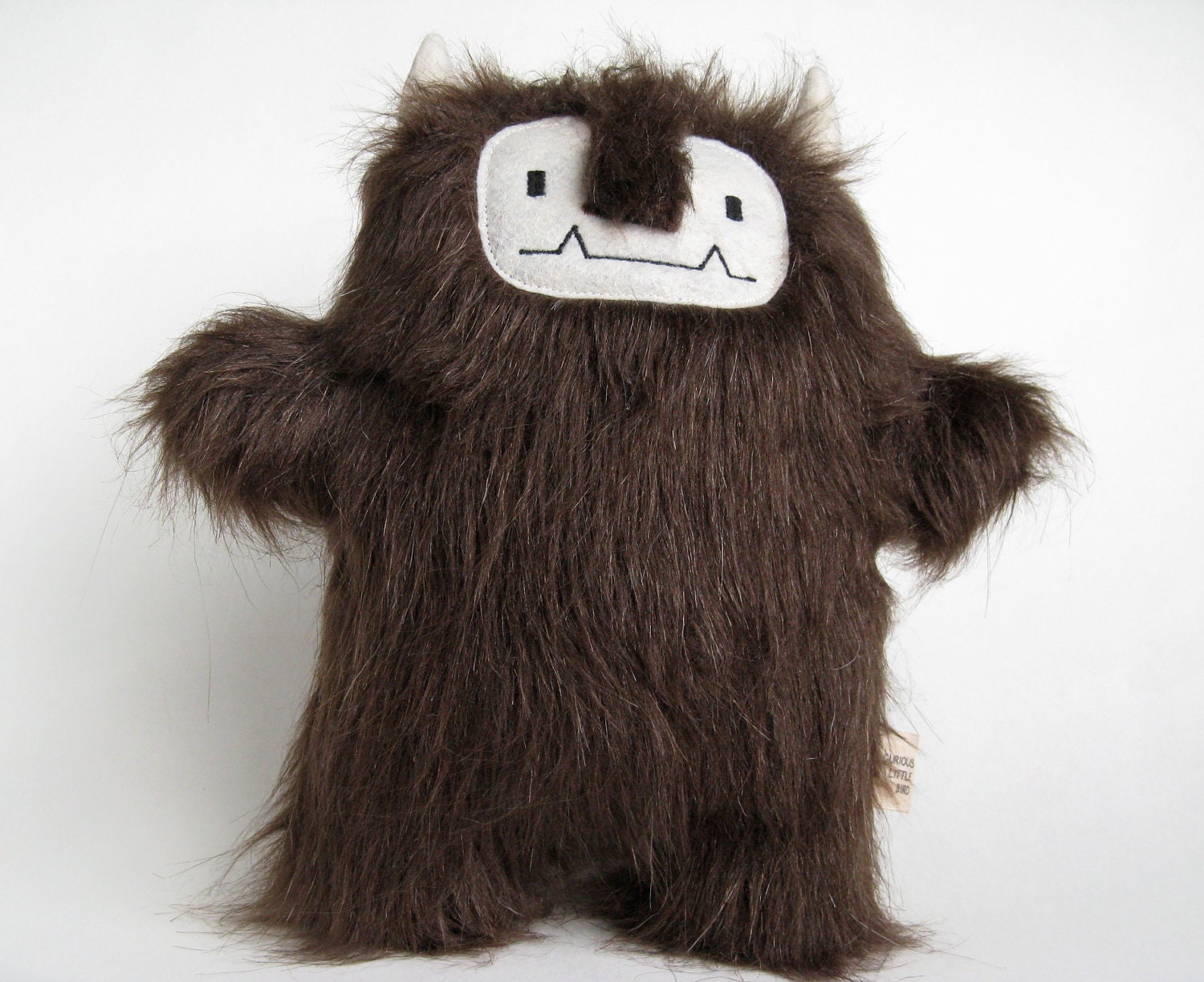 Plush monster: Hagrid the brown monster