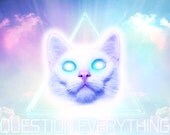 Question Everything - 8x10 Print