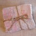 Cutter Quilt Piece Vintage Primitive Shabby Patchwork Feedsack Hand Quilted Scrap 9 Patch for Crafting itsyourcountry