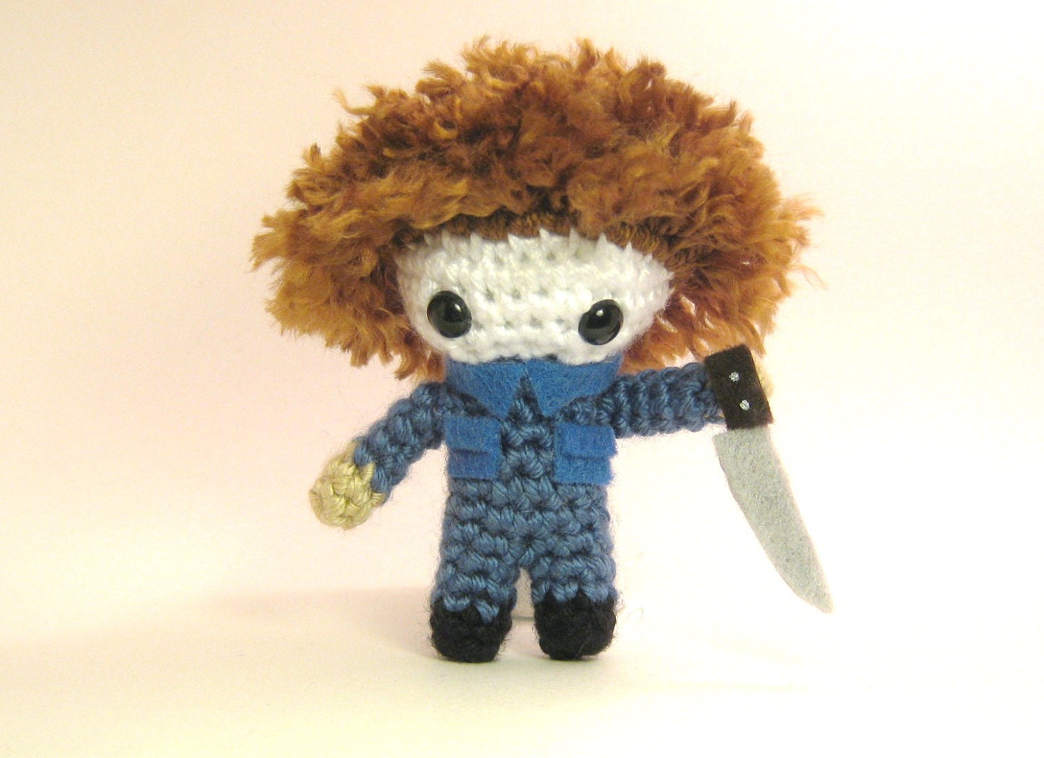 Michael Myers Halloween Crochet Amigurumi Doll