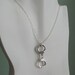 50 Shades Of Grey - Inspired Solid Sterling Silver Handcuff Masquerade Mask Lariat Necklace