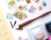 Hand Lettered Calligraphy Sample Package