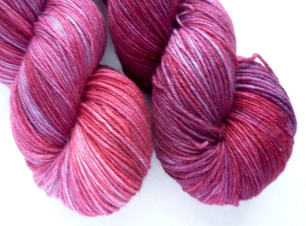 Merino Cashmere Sock Yarn - MCN Fingering Weight Yarn in One of a Kind colorway 006