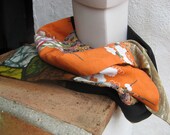 Kimono Silk Scarf, Vibrant colours  PERFECT ACCESSORY