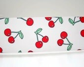 Cherry Print Extra Wide 1.5in Grosgrain Ribbon - 1yd