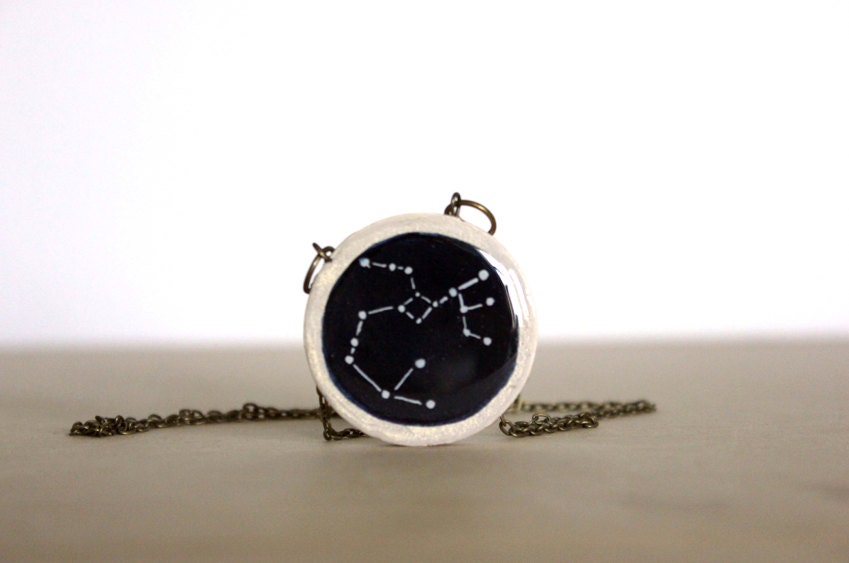 Sagittarius constellation zodiac necklace (Large)- constellation astrology jewelry black friday cyber monday sale