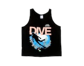 Awesome 80s Neon Dive Tank - Large