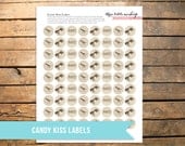 Fossil Hunter Candy Kiss Labels or Stickers Il_170x135