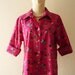 Women Pink Shirt The Little Butterfly