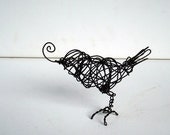 Handmade Wire Sculpture - LITTLE CHEEP - Wire Animal Sculpture