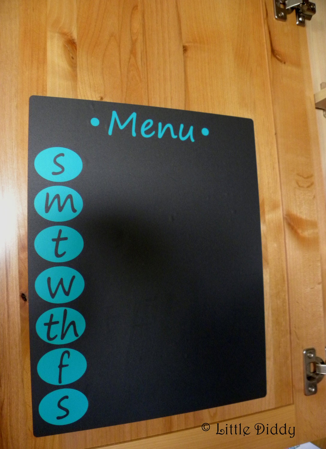 Chalkboard Decorative Vinyl Menu- Planner, Kitchen, Organization - FREE CHALK MARKER