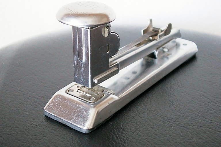 1950S STAPLER by PILOT Model 402 Ace Fastener Industrial Strength