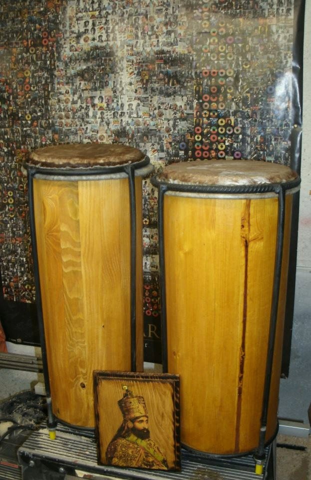 Rasta Drums Thunder and lightening Set - Kette and Fundeh