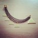 Gold Ear Cuff Pyramids