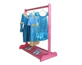 DRESS UP STAND for Children / Double Sided Shoe Rack / Ruby Pink / Other Colors Available