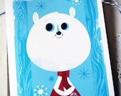 Polar Bear holiday card