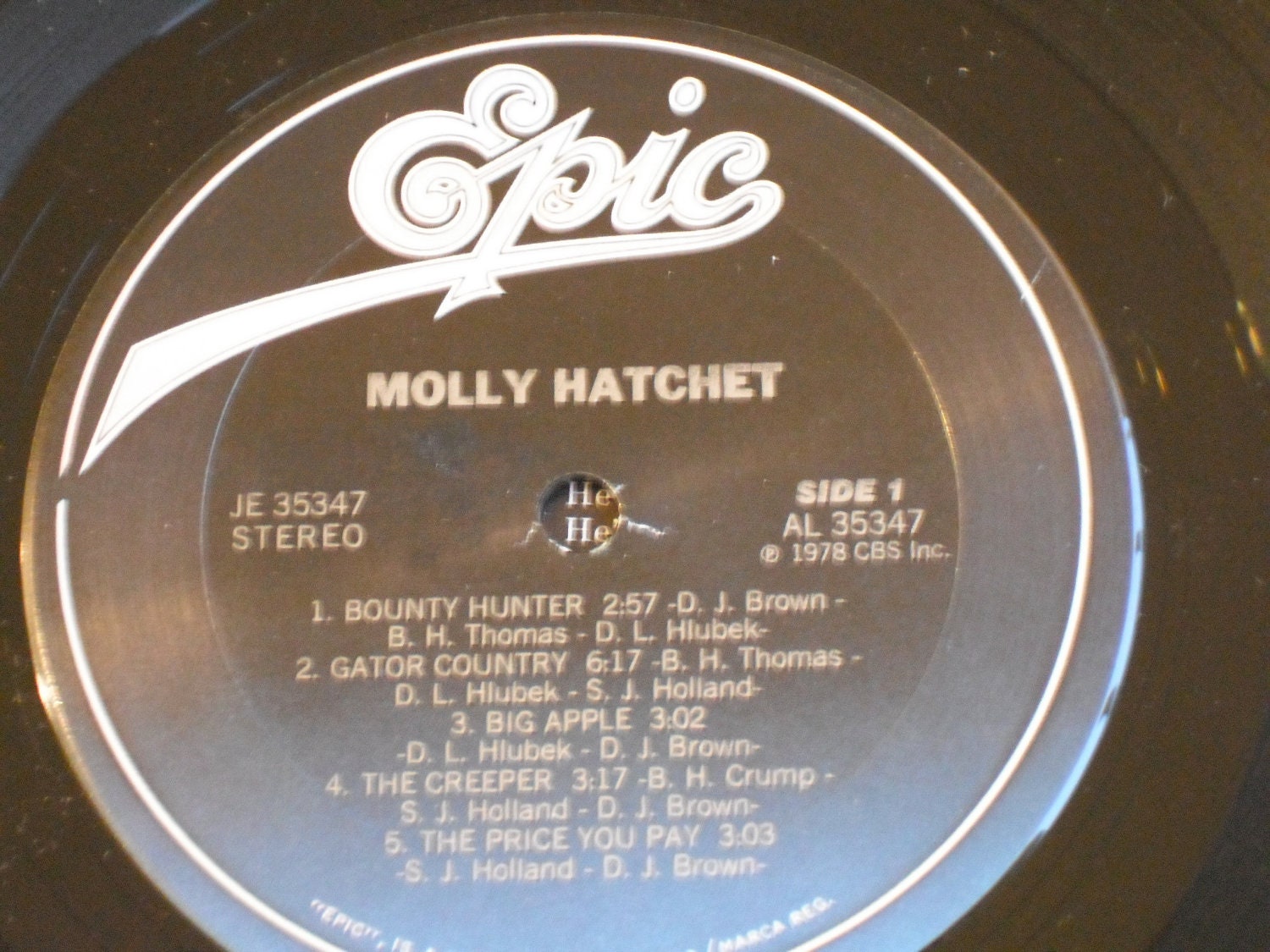 SALE ON :Molly Hatchet Debut Album 1978 Original Vinyl LP Southern Metal from Florida