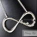One Direction Necklace Directioner Infinity Necklace, INFINITY FOREVER DIRECTIONER