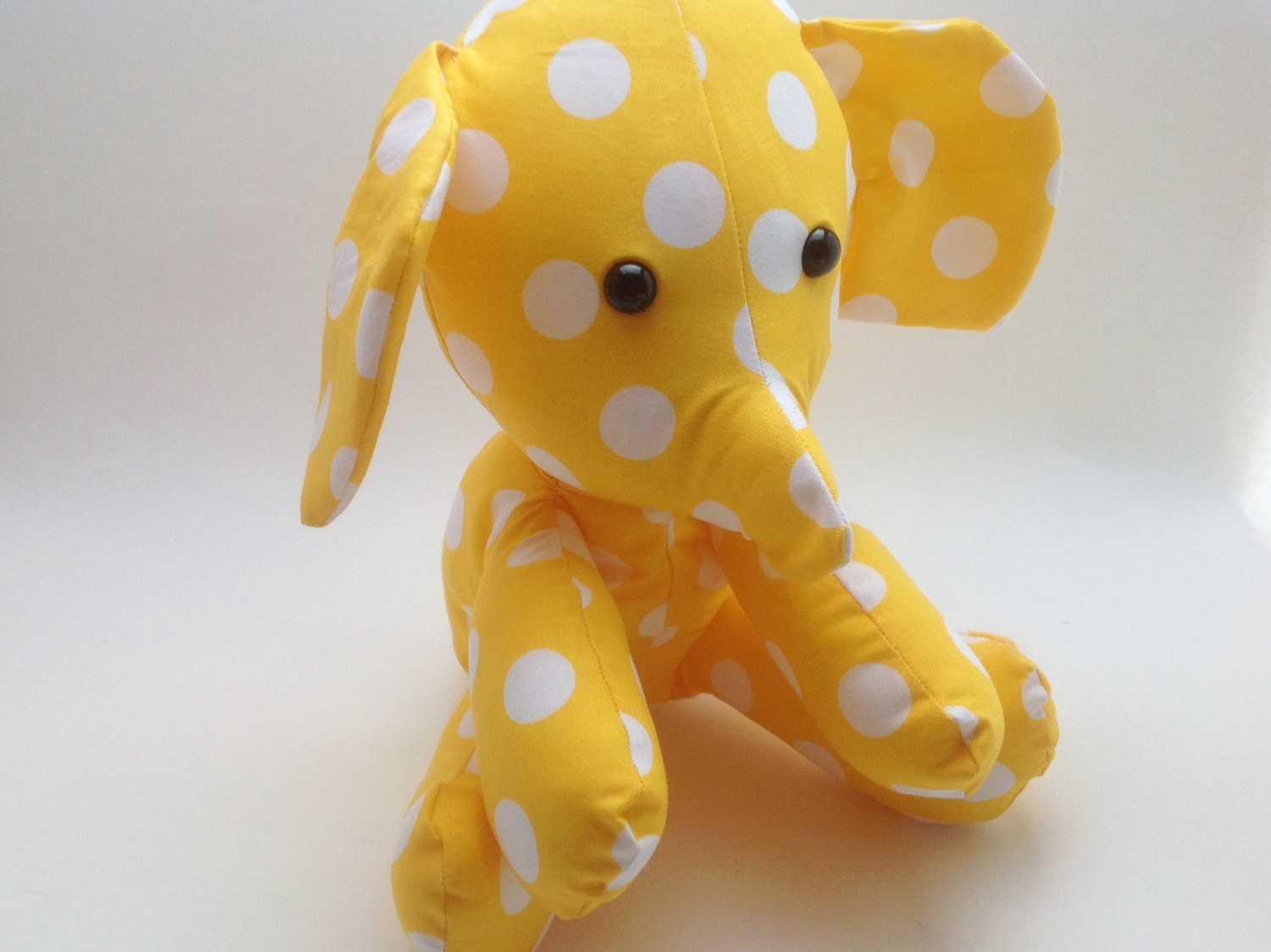 yellow elephant plush