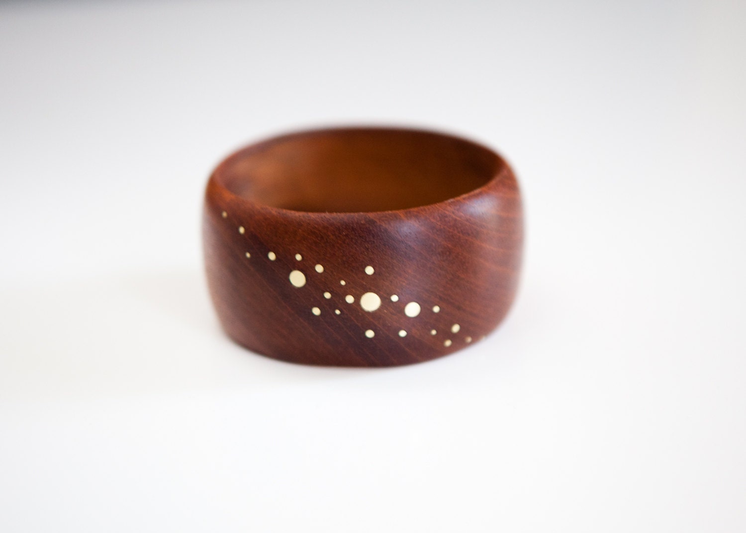 Large Mahogany Constellation Bangle