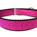 Martingale Dog Collar Pink and Purple matching flower available