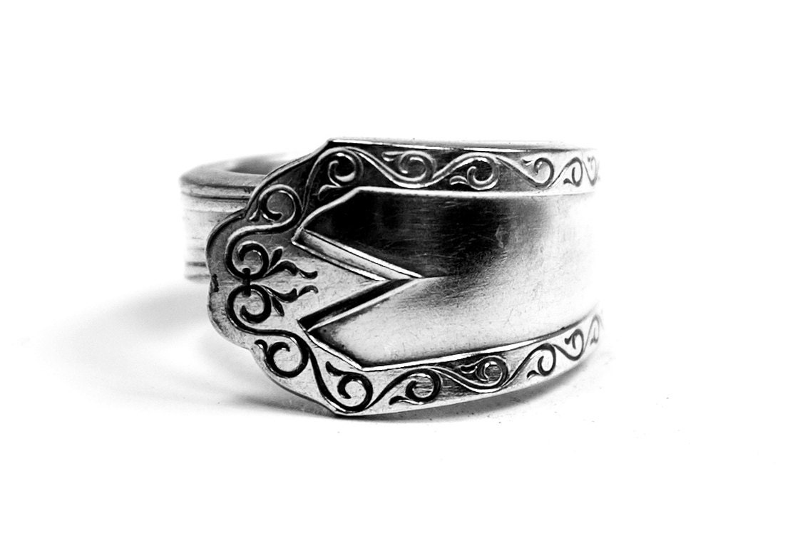 Vintage Silver Spoon Ring