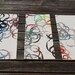 Silk Screen Swirls, Wall art, OOAK printmaking, Vibrant and Bold art