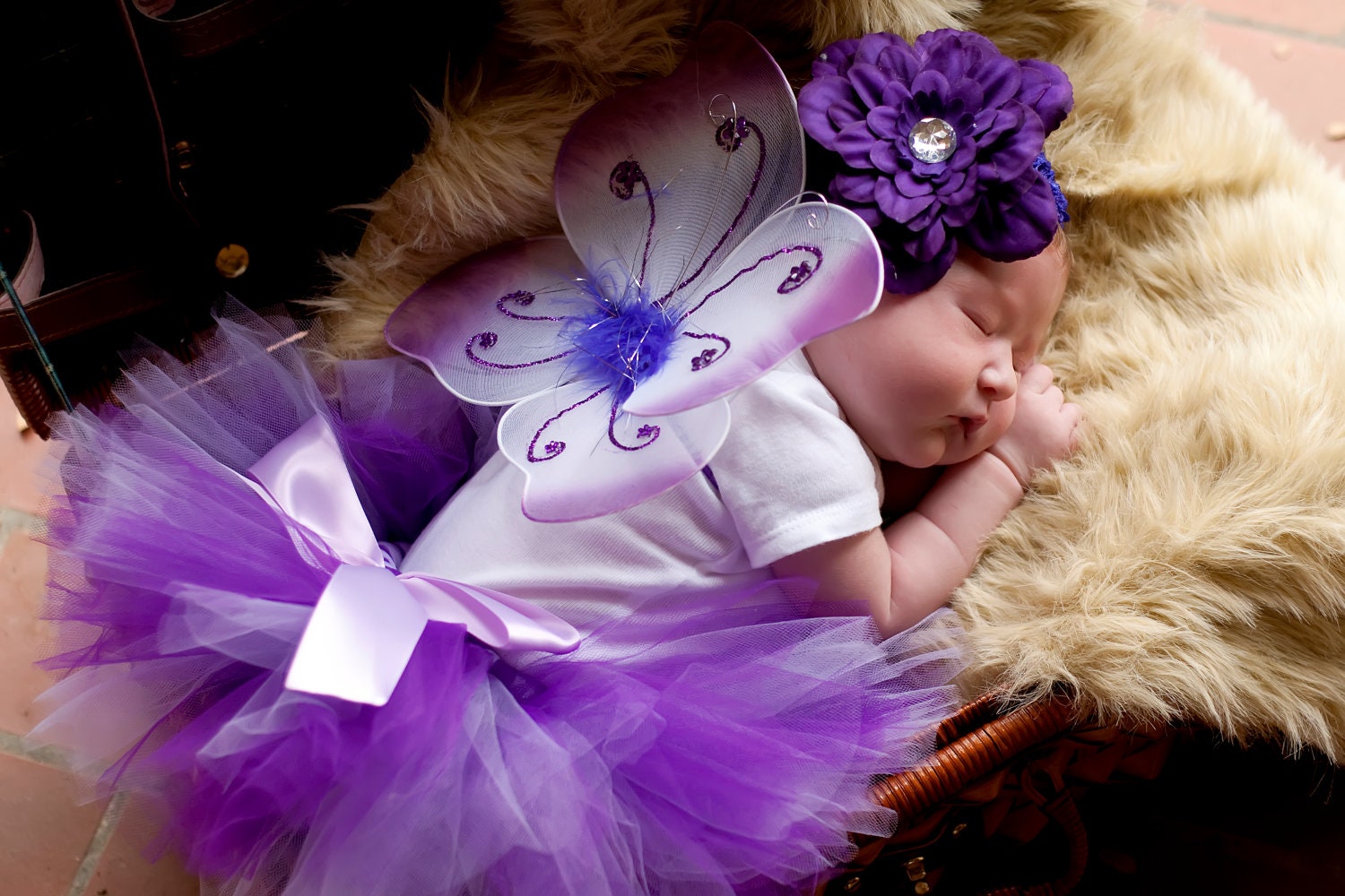Butterfly Costume Photography Prop Newborn Infant