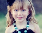 Glamour girl necklace is a chunky bubblegum beaded necklace m2m persnickety