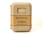 Oatmeal Soap . All Natural Soap . Handmade Soap . Unscented Soap . Hot Process Soap . Vegan Soap