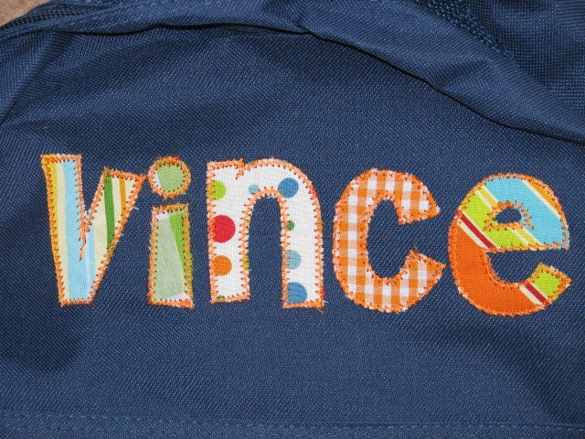 Personalized Applique Backpack- Custom